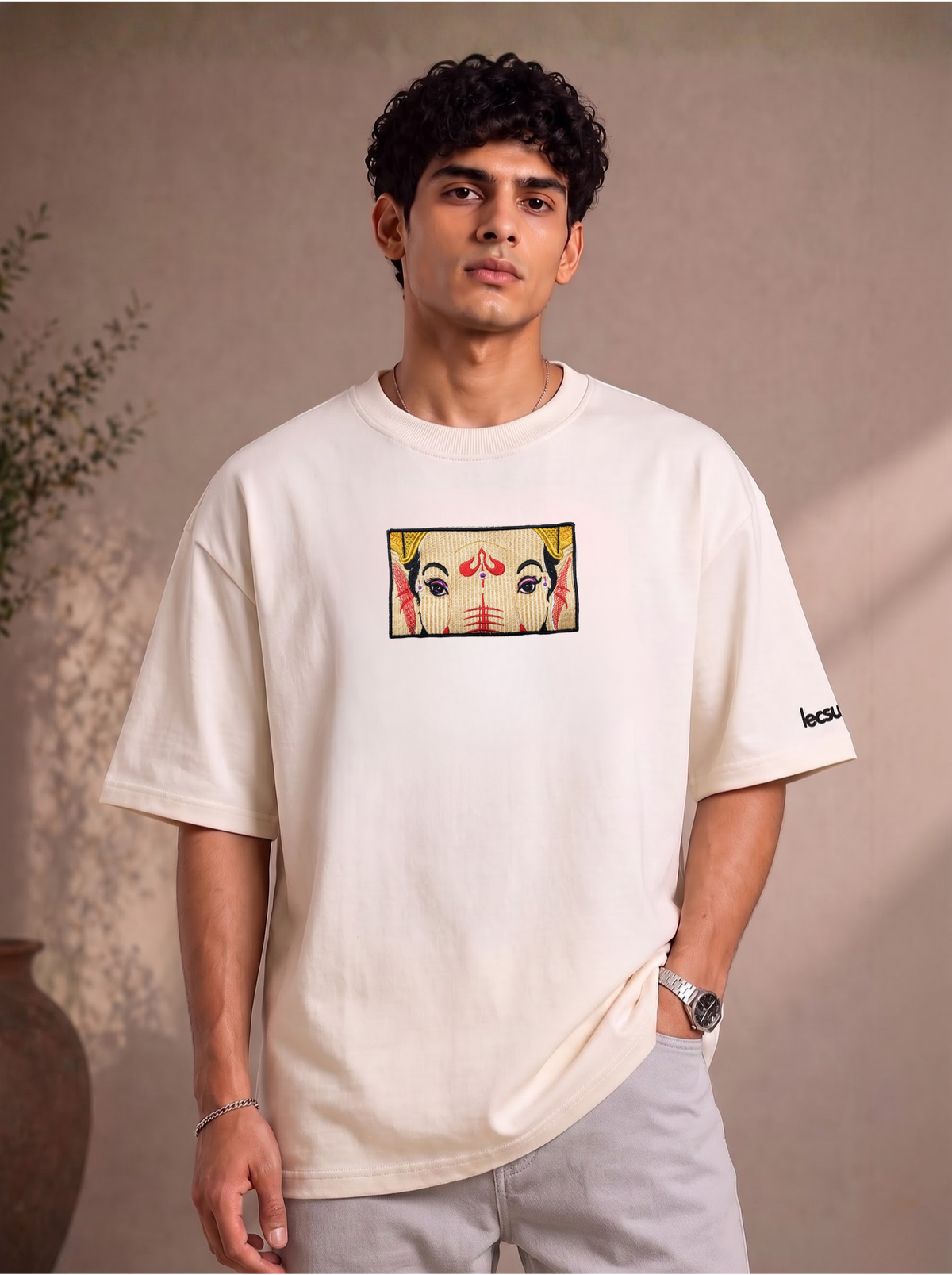 Bappa Embroidery T-shirt