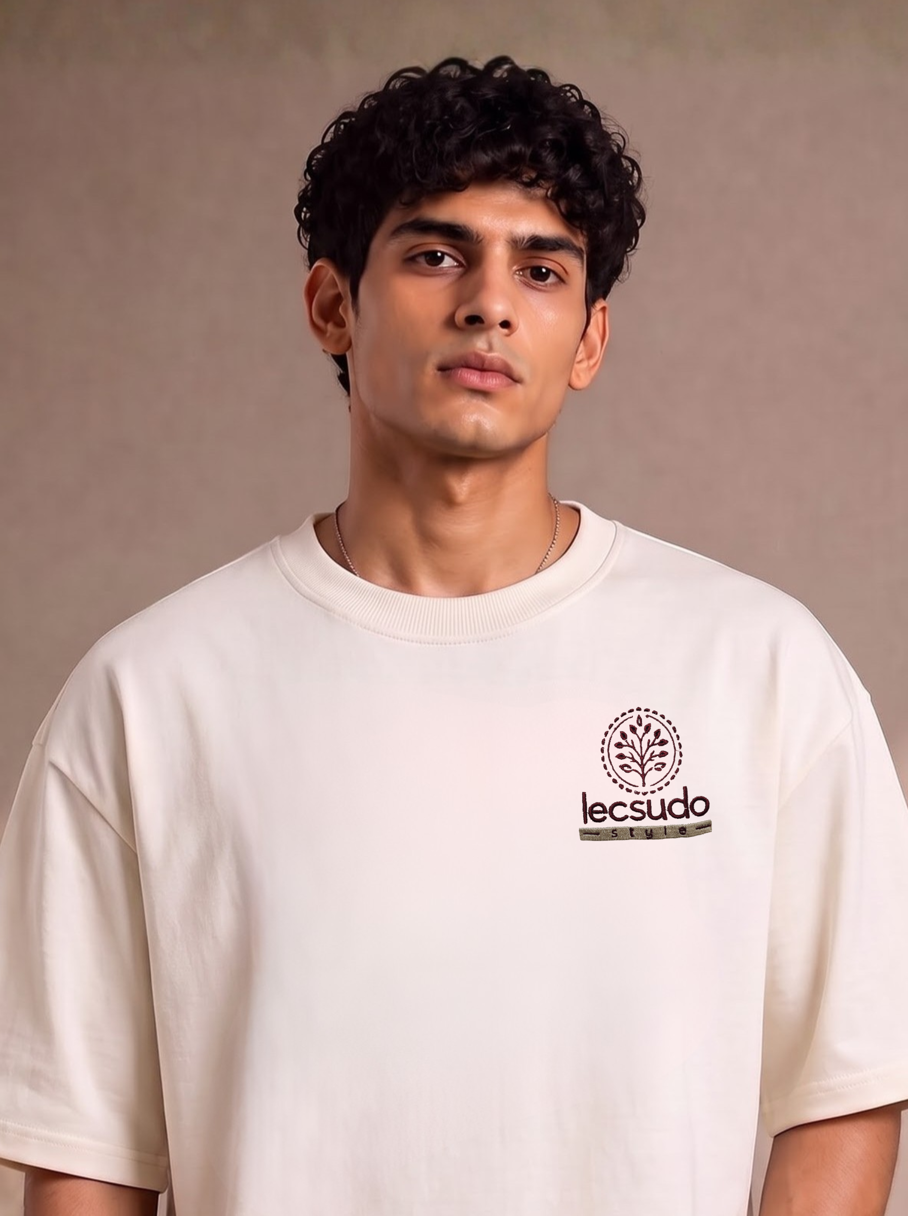 Mandala Art Premium Embroidery T-Shirt
