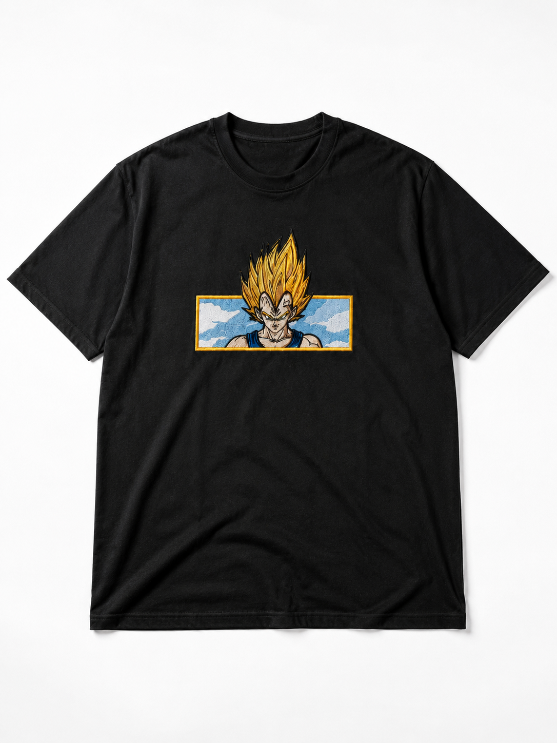 Super Saiyan Oversized Black T-Shirt