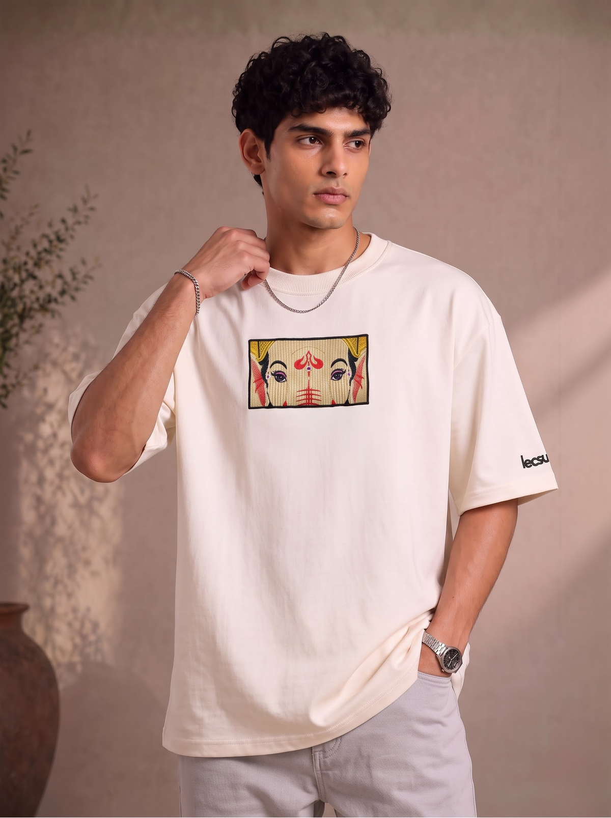 Bappa Embroidery T-shirt
