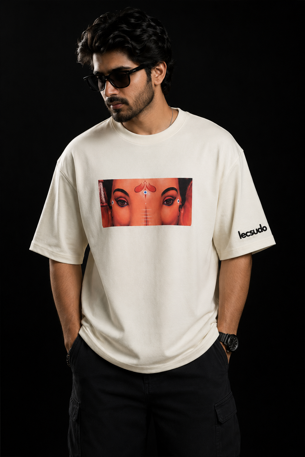 Bappa DTF Print T Shirt